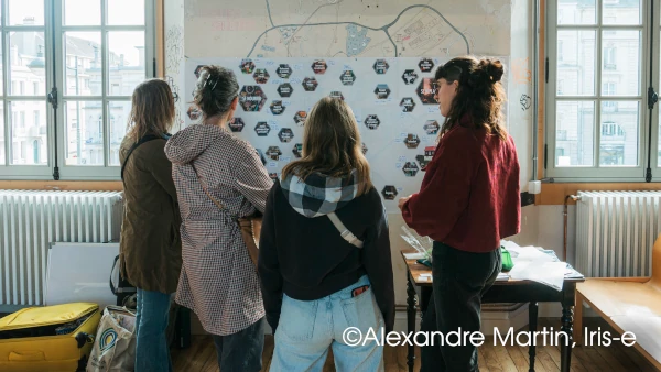 Stand pour sensibiliser à la transition écologique